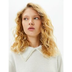 Джемпер KOTON, размер M, , светло-бежевый