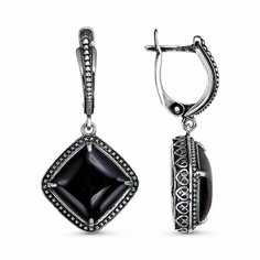 Серьги Красная Пресня, черный