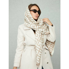 Палантин для женщин,180х65 см, бежевый Fashion Street
