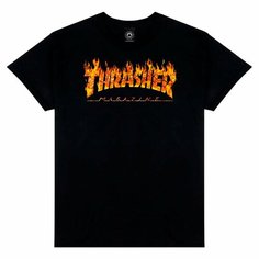 Футболка THRASHER, размер M, черный