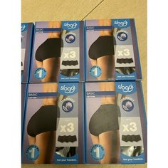 Трусы Sloggi, комплект из 3 шт., размер 42, черный