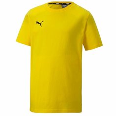 Футболка PUMA teamGOAL 23, размер 140, желтый