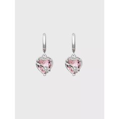 Серьги пусеты, фианит, серебристый be Self True Jewel