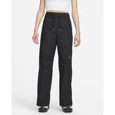 Брюки спортивные NIKE NSW ESSNTL WVN HR OH PANT, размер M, черный/белый