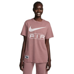 Футболка спортивная NIKE TEE AIR BF SP24, размер XS, темно-розовый/лиловый