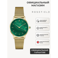 Наручные часы Rosefield, золотой/зеленый