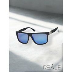 Солнцезащитные очки REALE, черный/синий