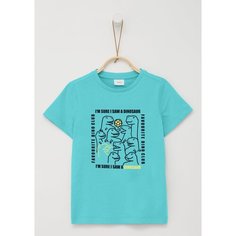 Футболка s.Oliver, размер 92/98, Aquamarine