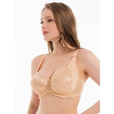 Бюстгальтер Mia-Mella, размер 100F, бежевый