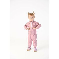 Костюм спортивный KIDDY CHIC, размер 128, пудра