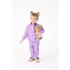 Костюм спортивный KIDDY CHIC, размер 116, лавандовый