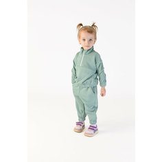 Костюм спортивный KIDDY CHIC, размер 104, зеленый