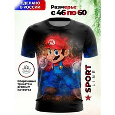 Футболка Evofox, размер S, красный, черный, синий