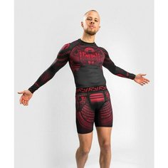 Рашгард Venum, размер 2XL, black & red