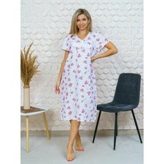 Сорочка А-ЛЕНка, размер 64, розовый