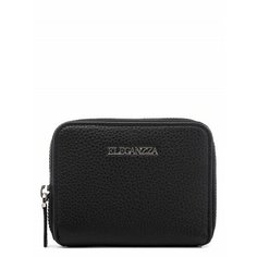 Кошелек ELEGANZZA, фактура тиснение, black