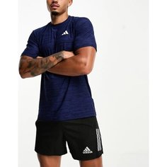 Футболка спортивная adidas Tr-Es Stretch T, размер M, темно-синий