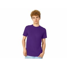 Футболка Us Basic, 1 шт., размер 2XL, фиолетовый