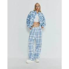 Брюки Gloria Jeans, размер 16-17л/170, мультиколор, голубой