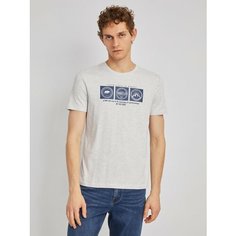 Футболка Zolla, размер L, светло-серый