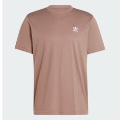 Футболка спортивная adidas Originals Trefoil Essentials, размер M, brown