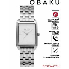 Наручные часы OBAKU, серебристый