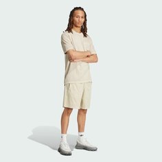 Шорты спортивные adidas Originals Trefoil Essentials+ Dye Woven, размер L, серый