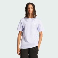 Футболка спортивная adidas Originals Trefoil Essentials, размер M, фиолетовый
