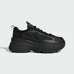 Кроссовки adidas Originals Ozgaia, размер 4.5, Core Black / Core Black / Cloud White