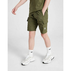 Шорты спортивные adidas Originals CARGO, размер 15-16 лет, оливковый
