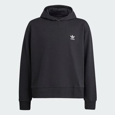 Худи спортивное adidas Originals, размер 8-9 лет, черный