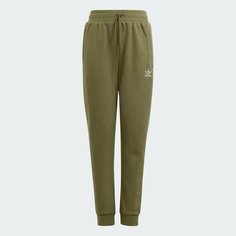 Брюки adidas Originals ADICOLOR, размер 7-8 лет, оливковый