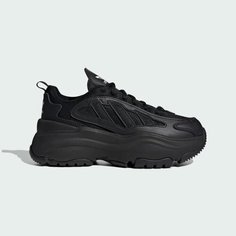 Кроссовки adidas Originals Ozgaia, размер 4, Core Black / Core Black / Cloud White
