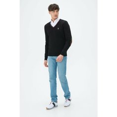 Пуловер U.S. POLO ASSN., размер M, , черный