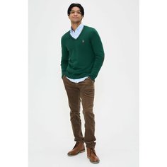 Пуловер U.S. POLO ASSN., размер XL, , зелёный