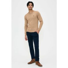 Джемпер U.S. POLO ASSN., размер S, , бежевый