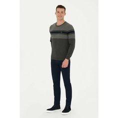 Брюки U.S. POLO ASSN., размер 30, темно-синий