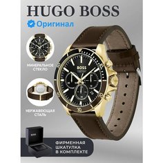 Наручные часы BOSS Allure, темно-коричневый