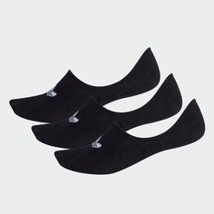 Носки adidas Originals Low Cut 3-Pack, комплект, 3 пары, размер L, black