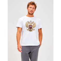 Футболка IVUSHKAprint, размер 52, белый