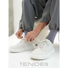 Носки TENDEN, комплект, 2 пары, размер 41-44, серый