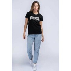Футболка LONSDALE, размер XS, черный