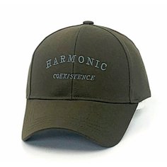 Бейсболка Tanner + Tailor для мужчин и женщин, размер 56-58, хаки