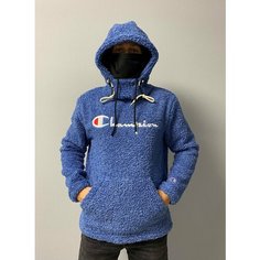 Толстовка спортивная Champion, размер S, , голубой