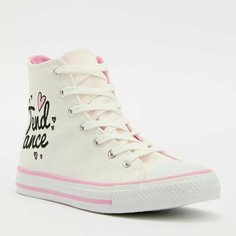 Кеды TENDANCE Tendance VICTOR EMBROIDERY MID, размер 37, белый