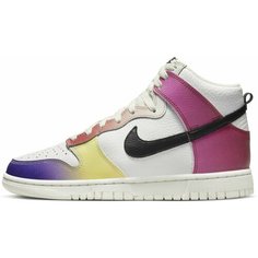 Кеды NIKE Dunk High, полнота F, размер 12 US, белый