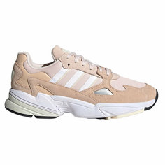 Кроссовки adidas Falcon W, полнота F, размер 6,5 UK, розовый/бежевый