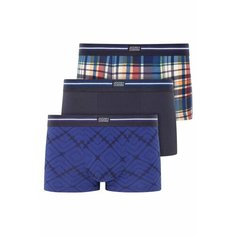 Трусы Jockey Cotton Stretch, комплект из 3 шт., размер M, синий