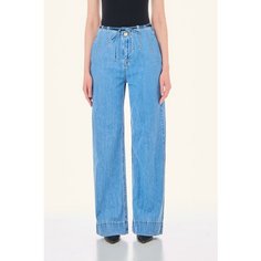 Джинсы широкие LIU JO, размер 29, denim blue