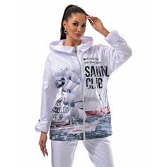 Ветровка AB Collection, размер 46, белый